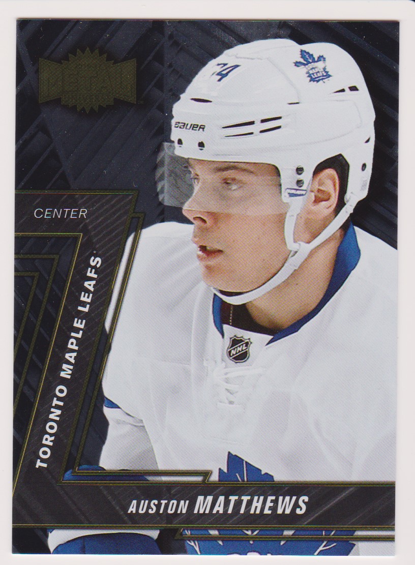 (image for) 2016-17 Fleer Showcase Metal Universe #MU50 Auston Matthews RC